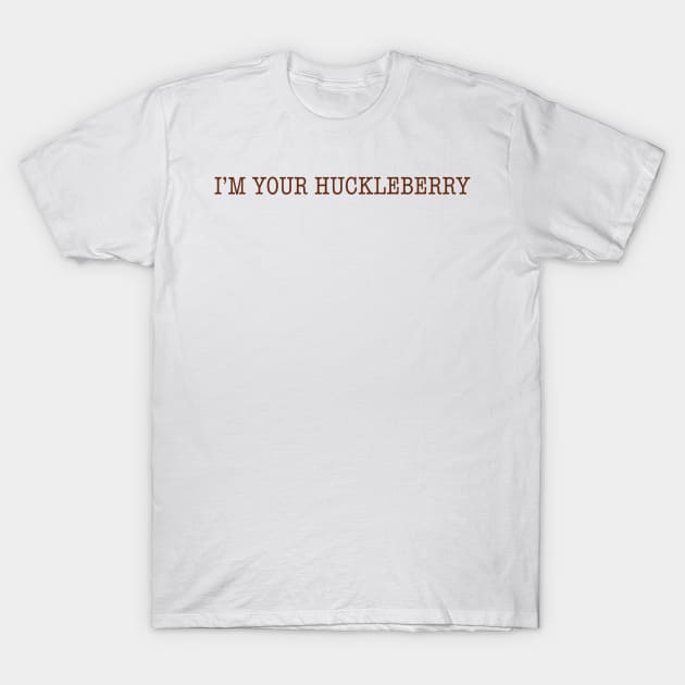 Huckleberry T-Shirt by jathom36